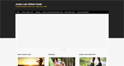 Desktop Screenshot of jordanlakenc.org